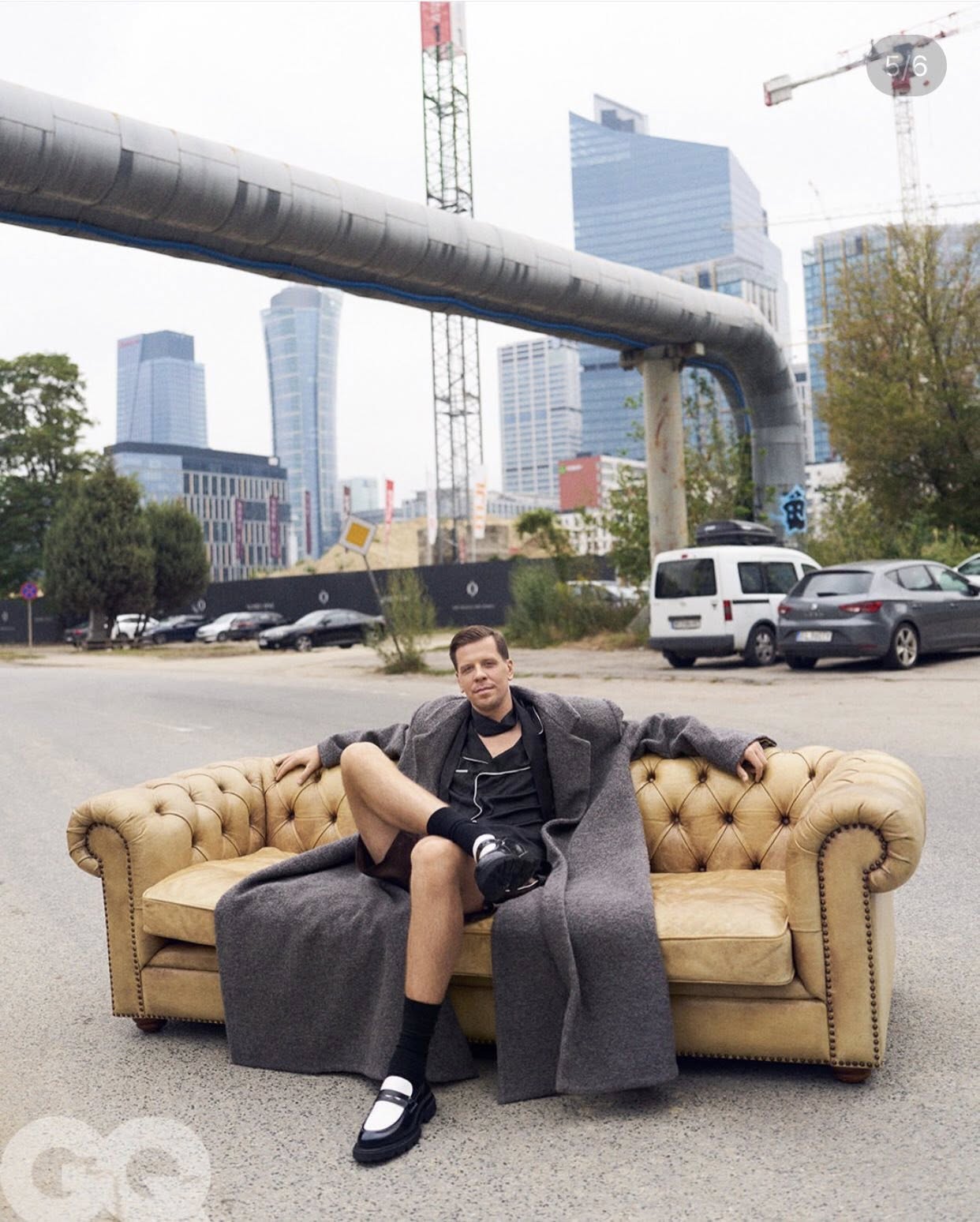 Wojciech Szczesny trong bộ ảnh mới trên tạp chí GQ Ba Lan