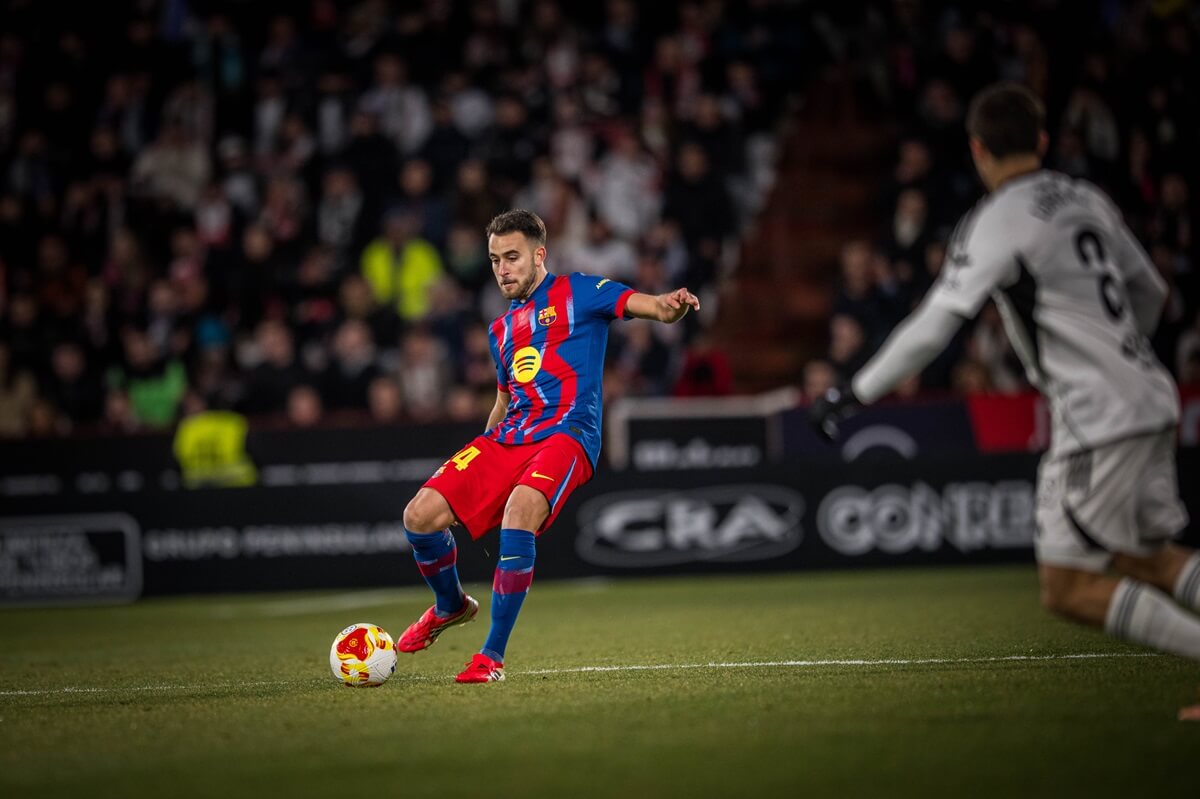 Eric Garcia cán mốc 150 trận cho Barça ở trận gặp Albacete