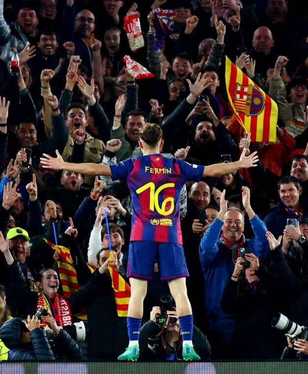 Fermin Lopez goal vs Newcastle United 19.3.2026