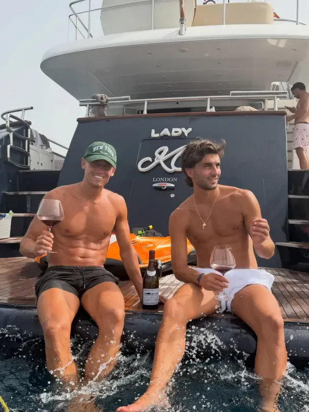 Ferran Torres v Marcos Llorente in Ibiza