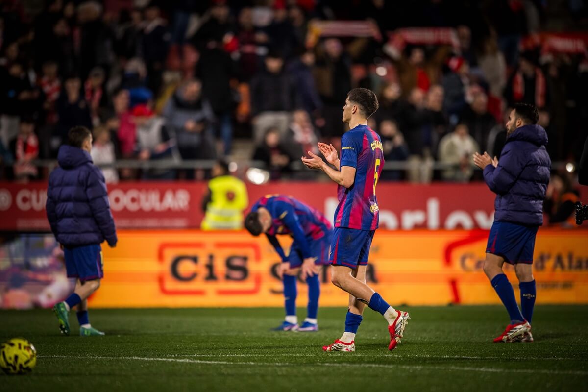 Vòng 23: Girona - Barça (2-1)