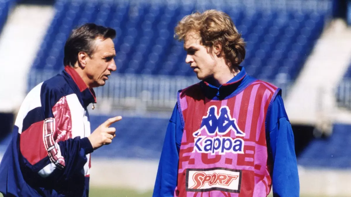 Johan v Jordi Cruyff
