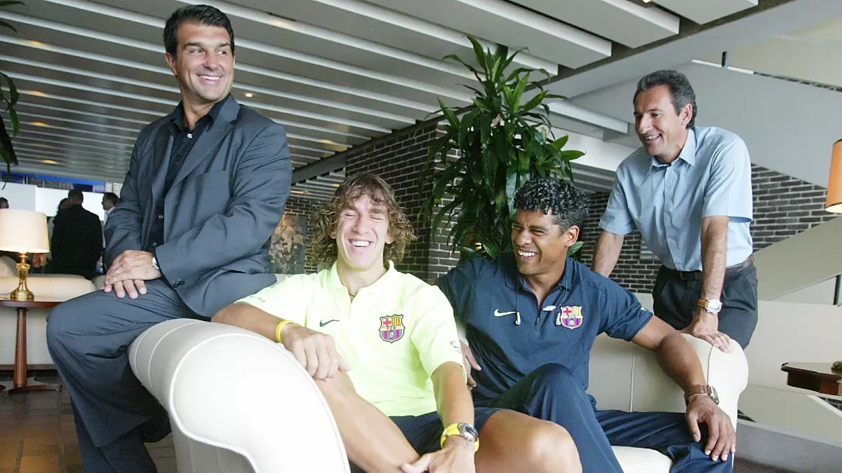 Laporta Puyol Rijkaard Txiki