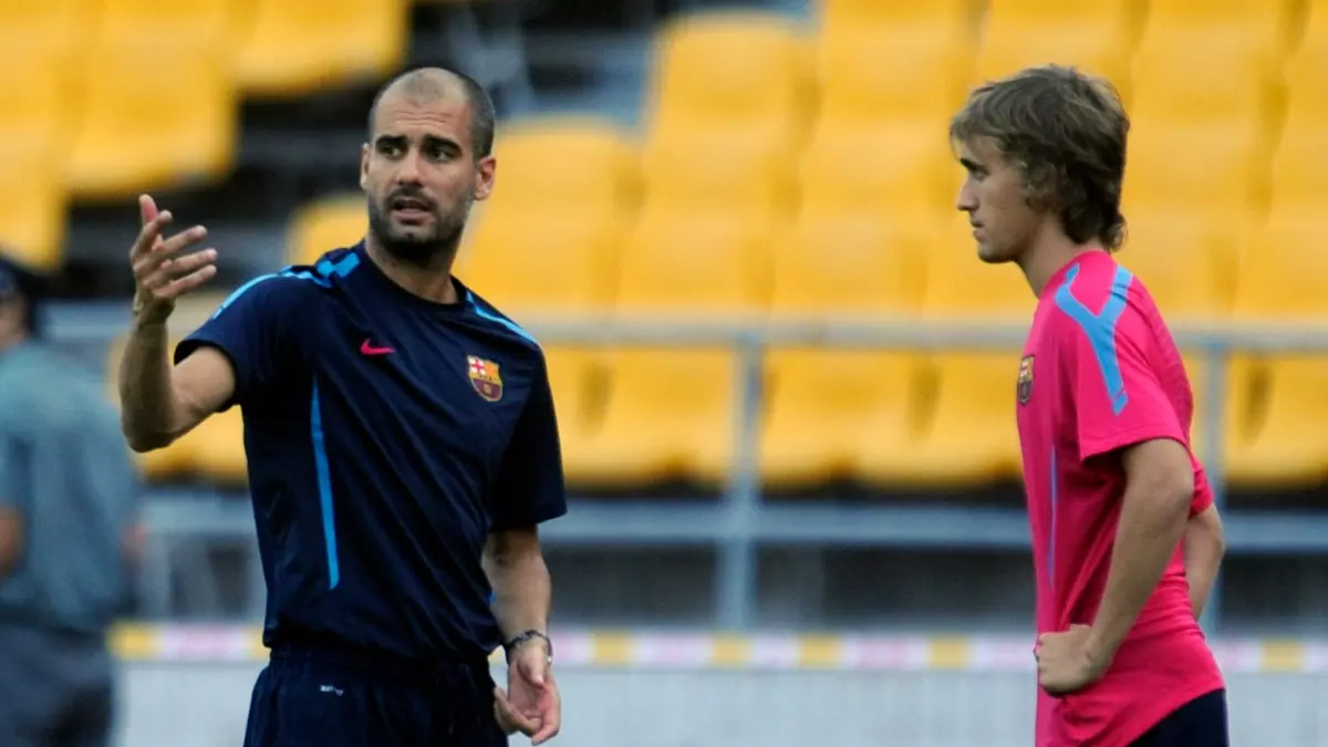 Marc Muniesa v Pep Guardiola