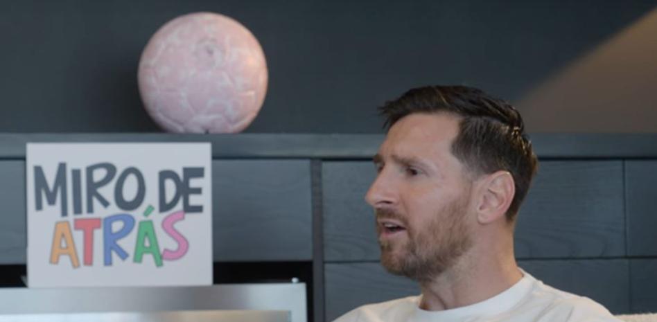 Messi trong chương trình podcast 'Miro de atrás'