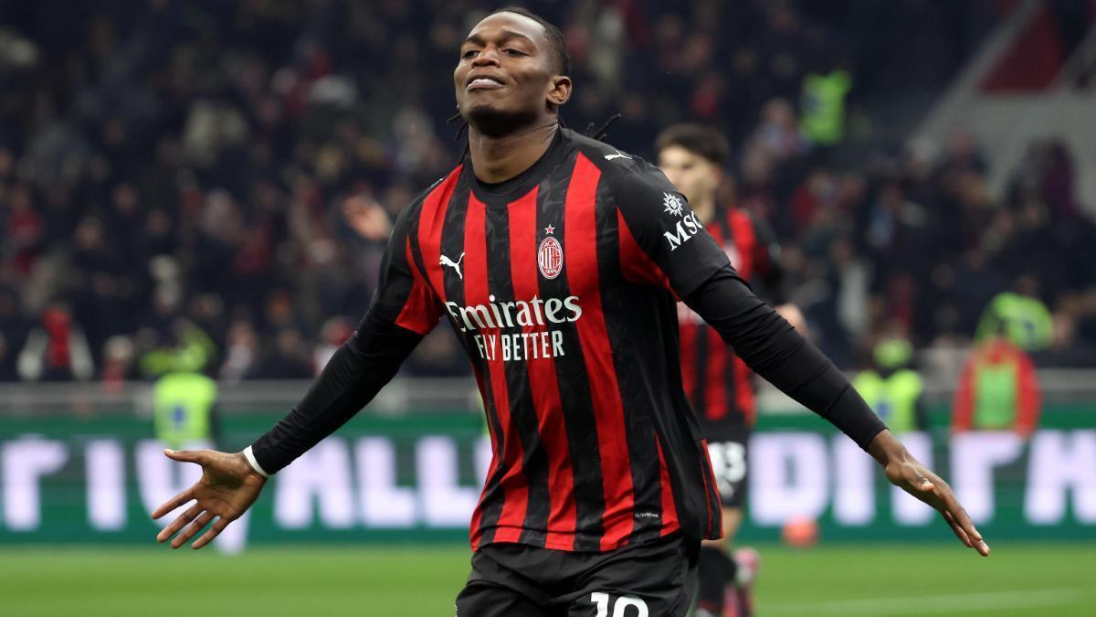 Rafa Leao trong màu áo AC Milan