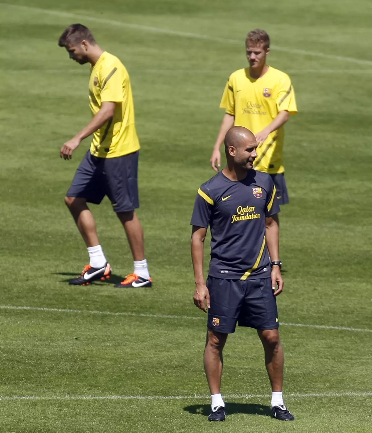 Uri Rosell v Pique v Guardiola
