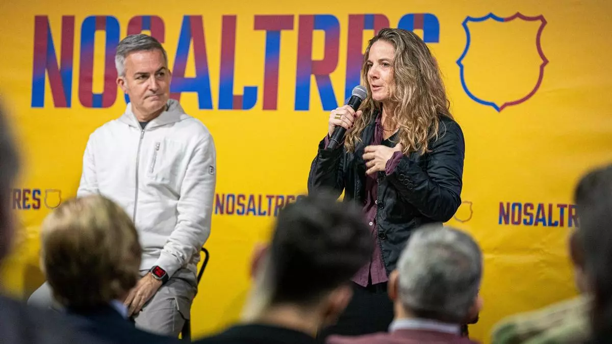 Víctor Font tranh cử và dự án "Barça en femení"