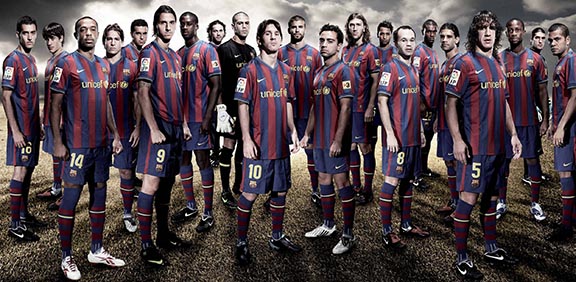 Đội hình Barça mùa giải 2010