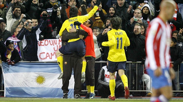 Atletico Madrid, nạn nhân yêu thích của Messi Atletico Madrid, nạn nhân yêu thích của Messi