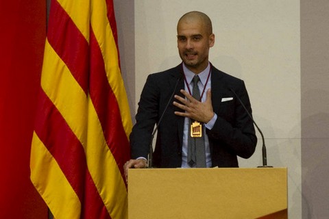 Pep nhận huân chương danh dự